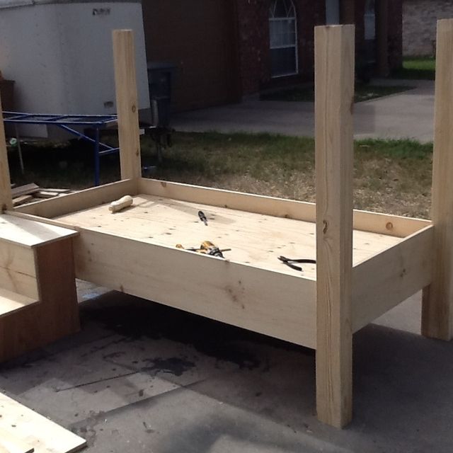 Hand Crafted Wrestling Ring Bed By Mikes Custom Woodwork Hand Crafted Wrestling Ring Bed By Mikes Custom Woodwork Custommade
