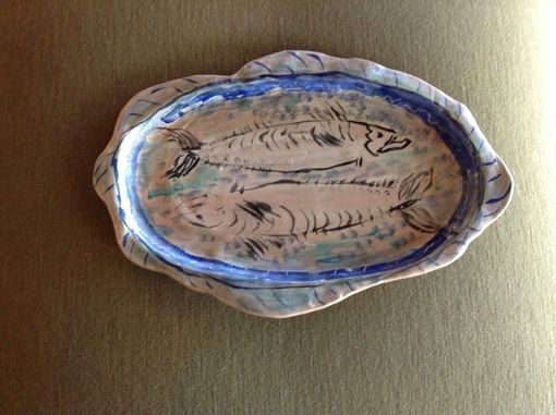 Custom Made Oval Fish Platter