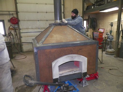 Custom Made Wood Fired Pizza Oven