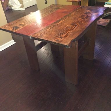 Custom Made Live Edge Dining Table