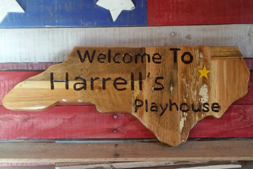 Custom Made State Plaques And Cutting Boards