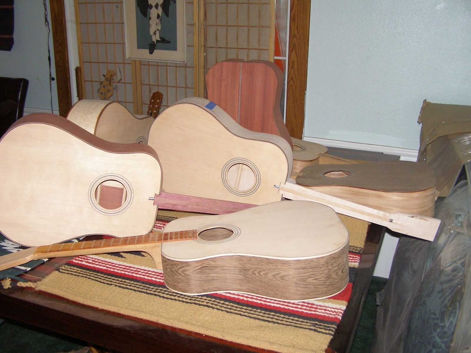 Handmade Acoustic Guitars by special tree productions