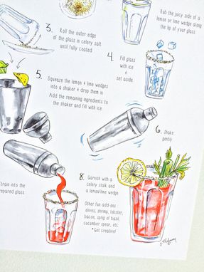 Custom Made Bloody Mary How To Instructions