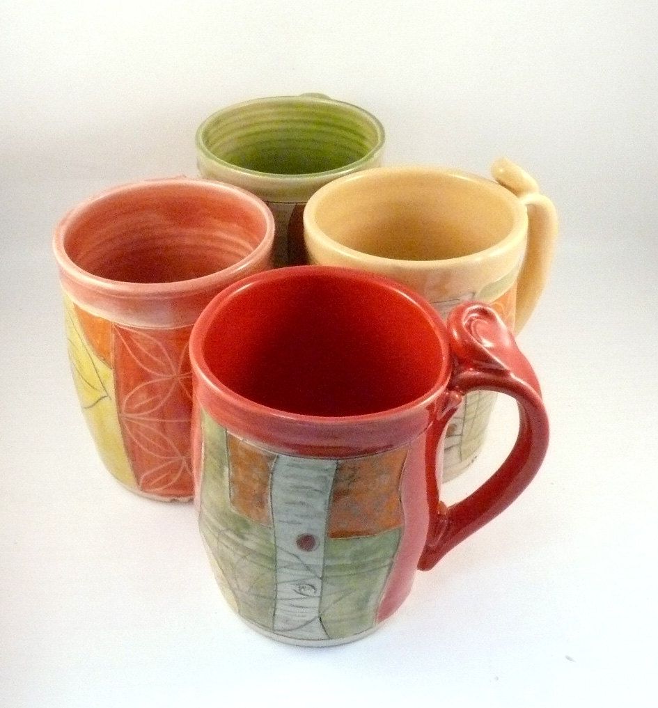 Custom Handmade Ceramic Tea Mug By Blue Sky Pottery Custommade