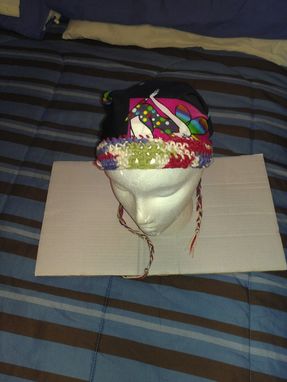 Custom Made Crocheted Brim Bandana