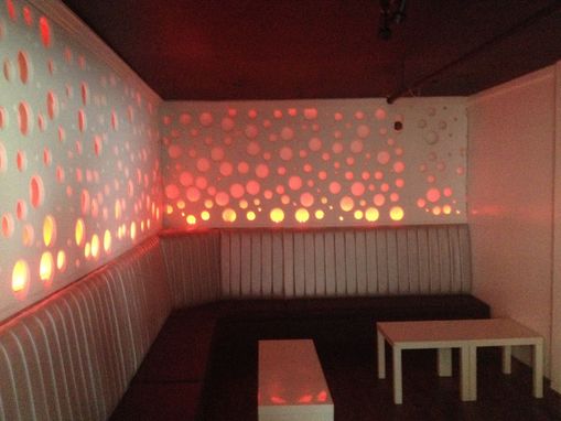 Custom Made Lounge Wall Design Fabrication And Install