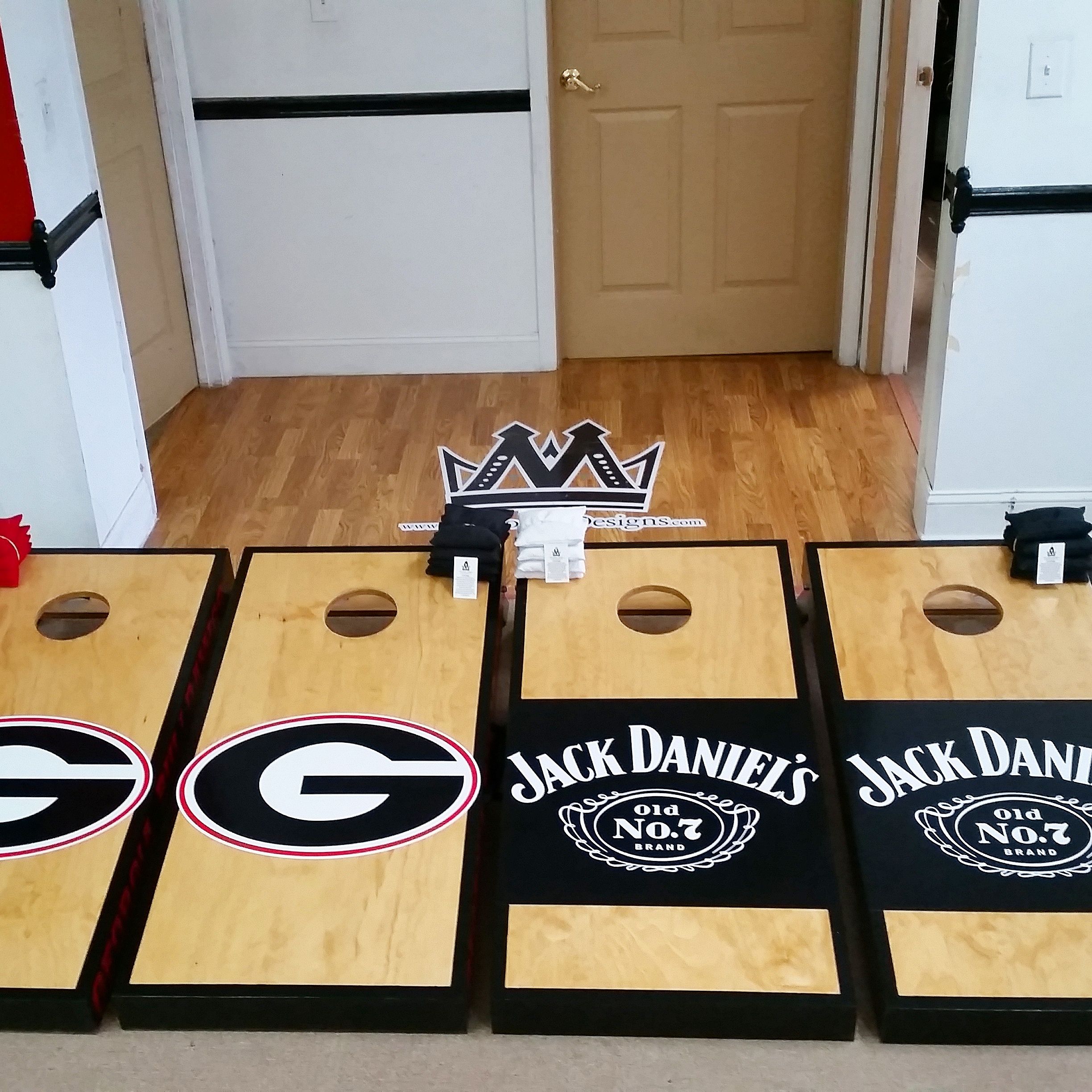 Pittsburgh Steelers cornhole boards I made  Diy cornhole boards, Cornhole  designs, Cornhole boards