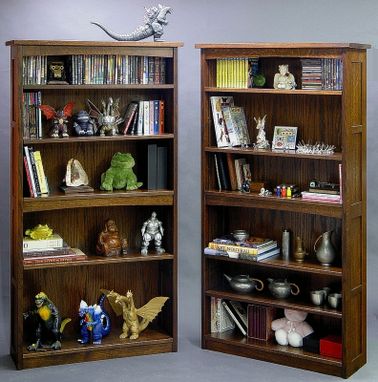 Custom Made Mission Bookcases