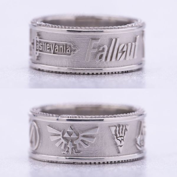 gamer wedding rings