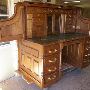 Handmade Custom Built Roll Top Desk By Roll Top Desk Works