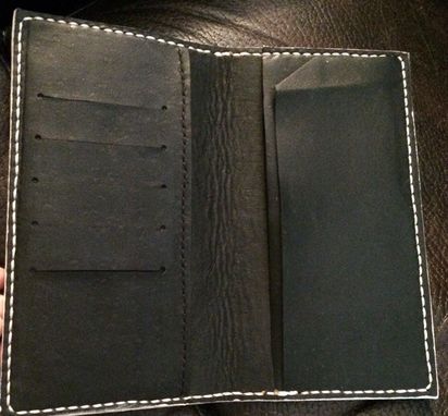 Custom Made Roper Style College Team Leather Wallet