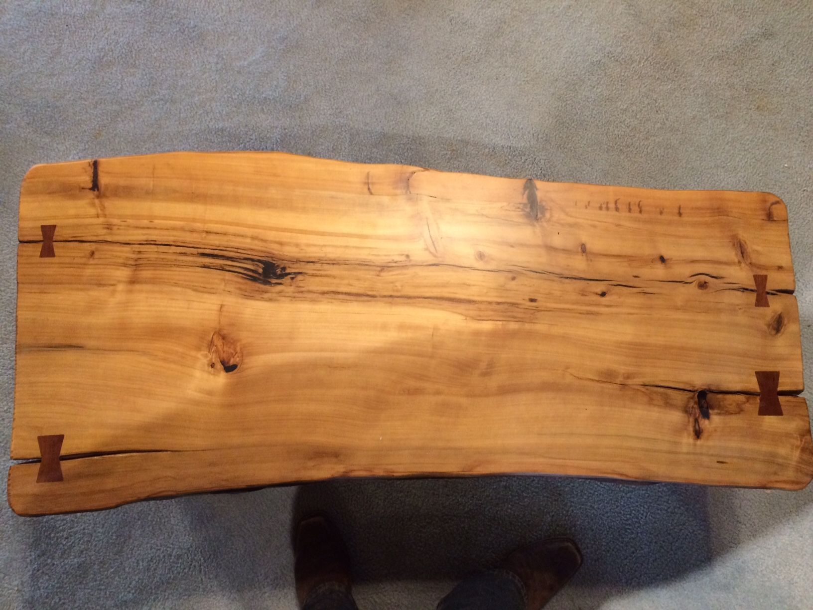 Buy Custom Made Cypress Coffee Table, made to order from The