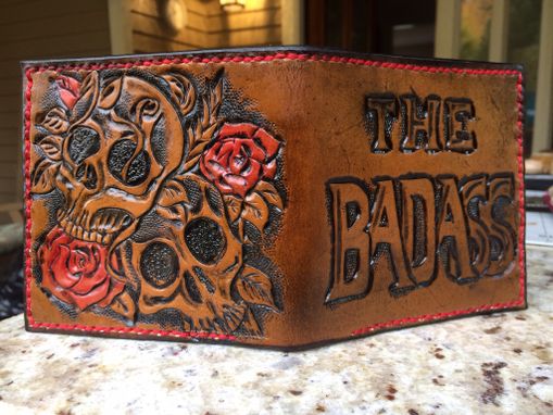 Custom Made Badass Leather Wallet