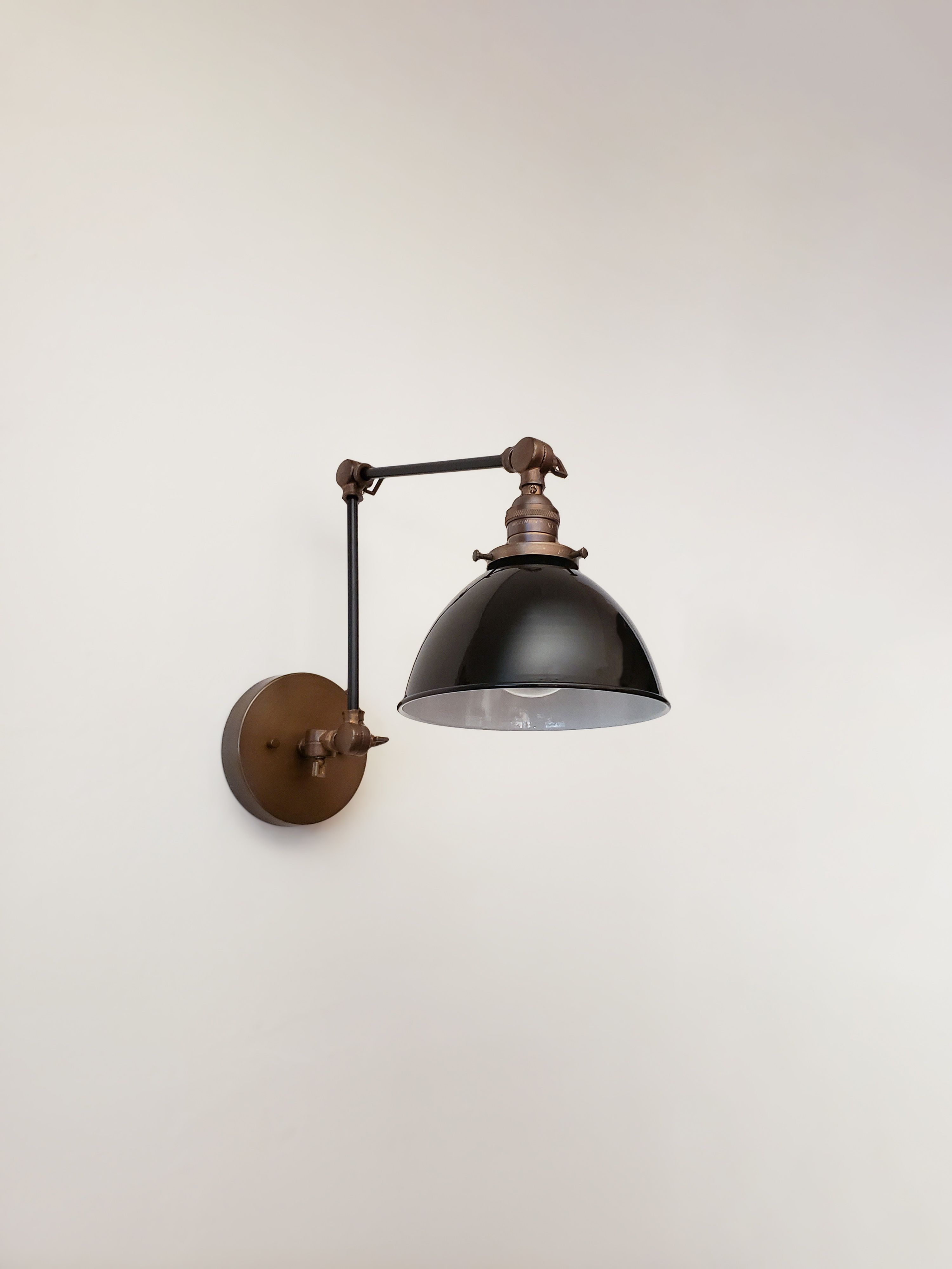 Vintage Industrial Adjustable Arm Light Wall Sconce Retro Lighting Office Studio 