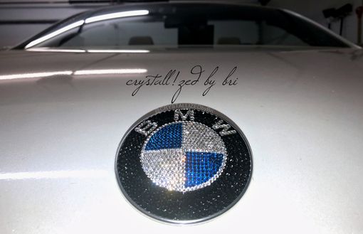 Custom Made Bmw Crystallized Roundel Car Emblem Bling Genuine European Crystals Bedazzled