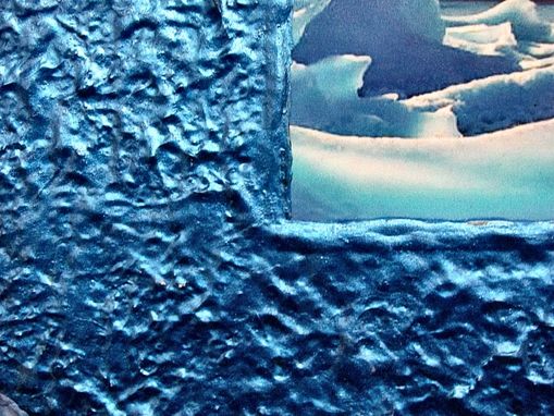 Custom Made Iceberg Photo Collage Frame