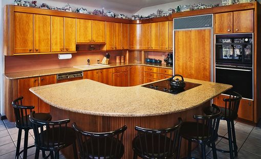 Custom Made Contemporary Kitchen Cabinets