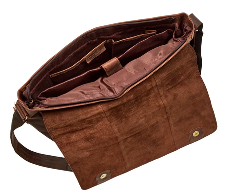 Custom Made Genuine Leather Messenger Bag College Bag Laptop Bag Shoulder Bag For Women Gift For Men