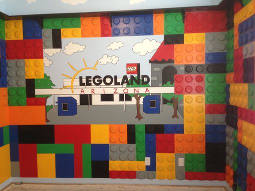Custom Made Lego Mural