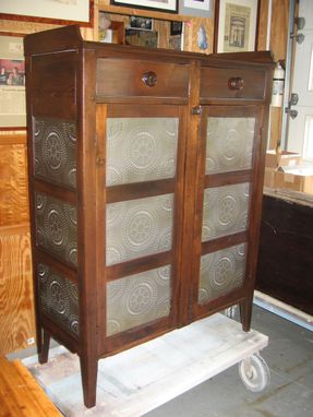 Handmade Pie Safe Restoration by Custom Woodworking ...