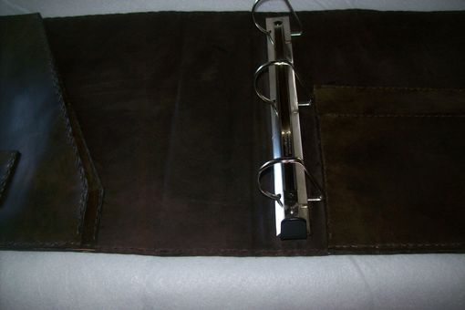 Custom Made Custom Leather Binder