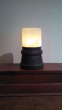 Custom Made Alabaster Tea Lamps