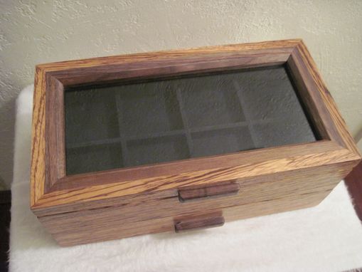 Custom Made Zebra Wood Watchbox