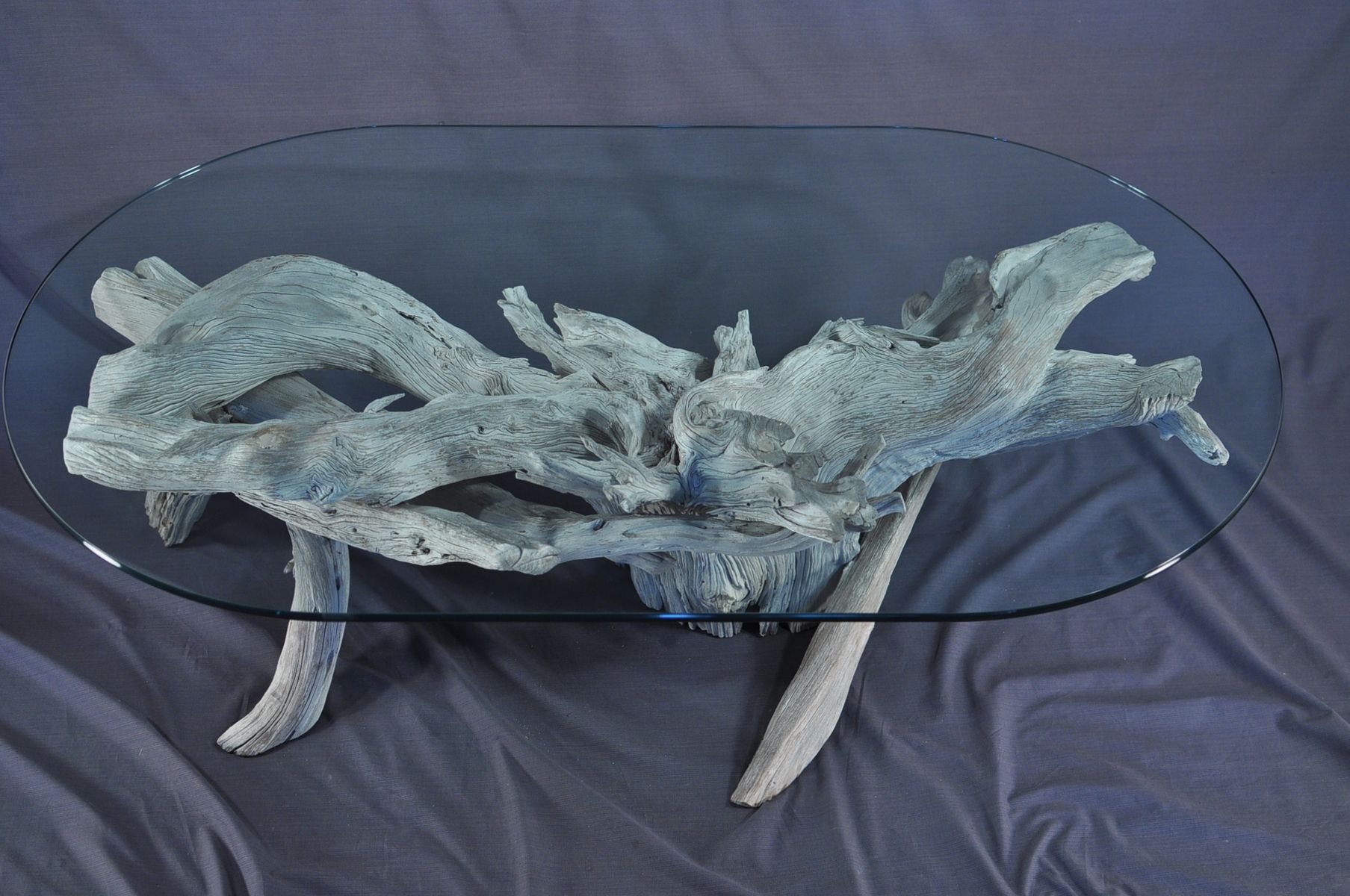Sun Bleached Driftwood Coffee Table