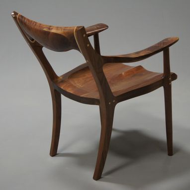 Custom Made Classic Low-Back Chair