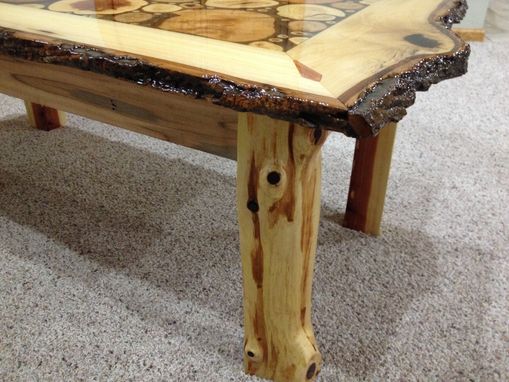 Custom Made Log Slice Coffee Tables