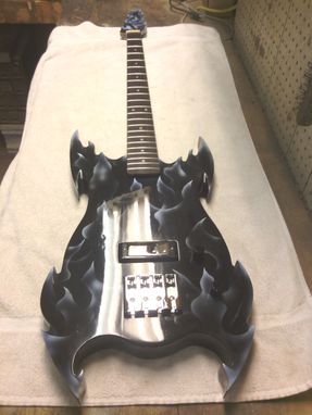 Custom Made Hellfire Line Of Guitars And Basses
