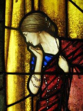 Custom Made Arthur Rackham Helena Stained Glass