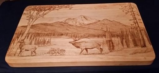 Custom Made Solid Maple Custom Woodburned Cutting Boards