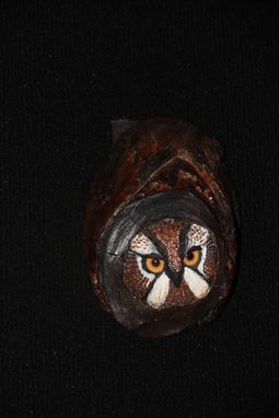 Custom Made Hand Carved And Sculpted Owl Wall Art