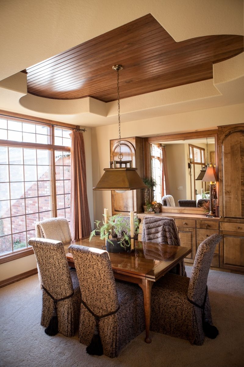 Custom Made Cherry Ceiling by Colorado Fine Woodworks | CustomMade.com