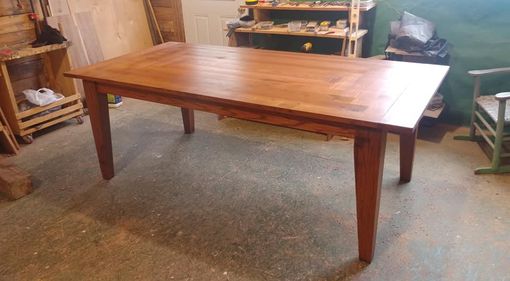 Custom Made Reclaimed Oak Extendable Table.