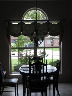 Custom Made Valances For Kitchen/Dining Area