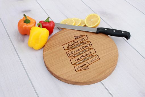 Custom Made Personalized Cutting Board, Engraved Cutting Board, Custom Wedding Gift – Cbr-Wo-Anderson