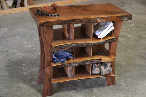 Custom Made Live Edge Console Table