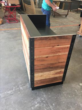 Custom Made #37 Custom Red Wood Economy Style Desk