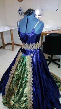 Custom Made Mardi Grais Ball Gown