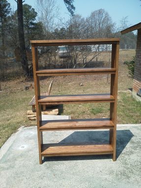 Custom Made Mission Style Book Case