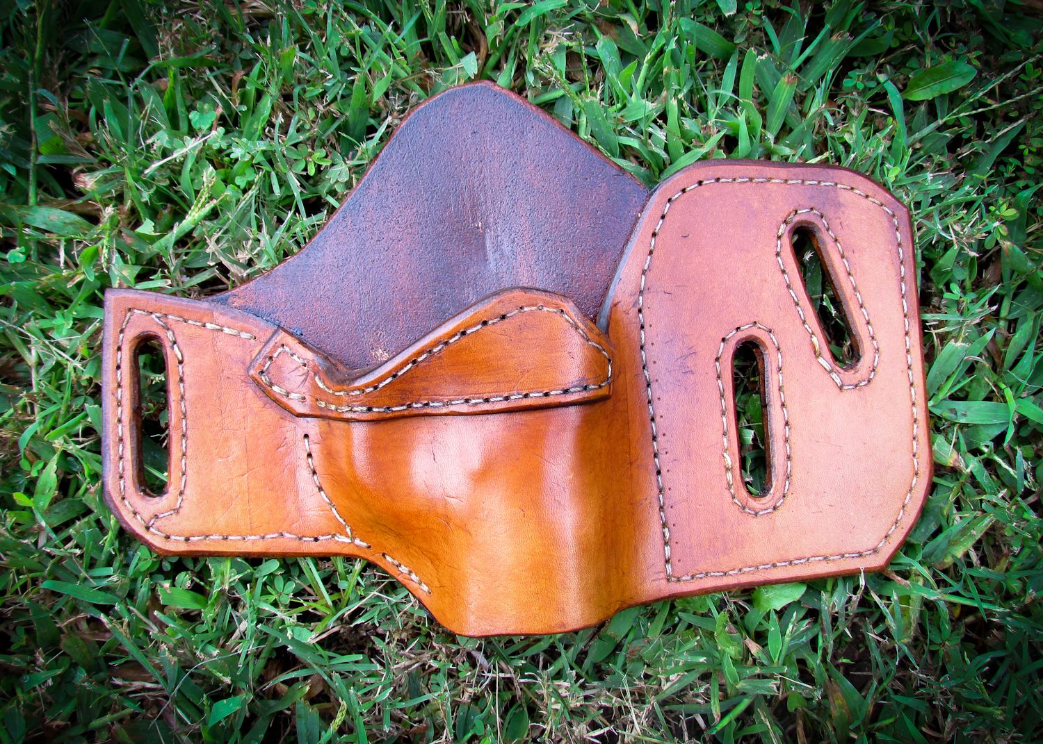 Buy Hand Made Leather Gun Holster Made To Order From Ozark Mountain