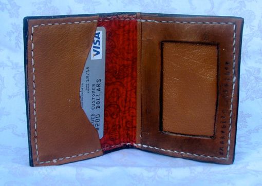 Custom Made Slim Business/Credit Card/ Id Wallet