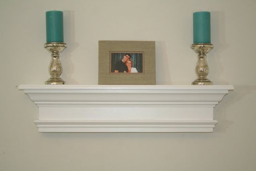 Custom Made Floating Mantle Shelf