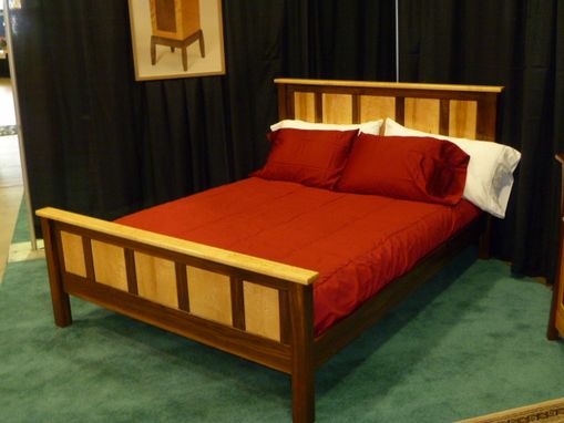Custom Made Arts And Crafts Style Frame And Panel Bed