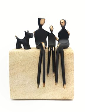 Custom Made Build Your Bronze Sculpture Family