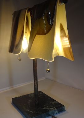 Custom Made Double Washrag Lamp