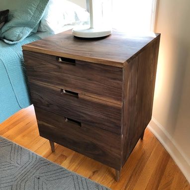 Custom Made Walnut Nightstand