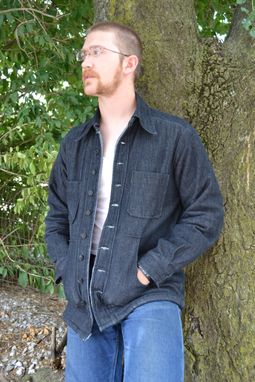 Custom Made Men's 1972 Lined Denim Jacket